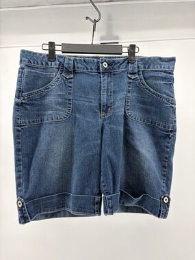Women's Cato Blue Jean Shorts, Size 16, Women's Activewear, Denim Shorts